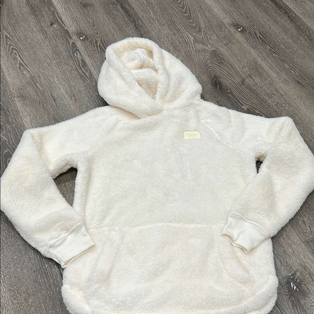 Abercrombie Kids Cozy Cream Hoodie for girls